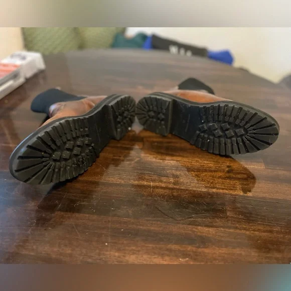 Loeffler Randall knit- panel ankle Chelsea boot - Picture 2 of 7